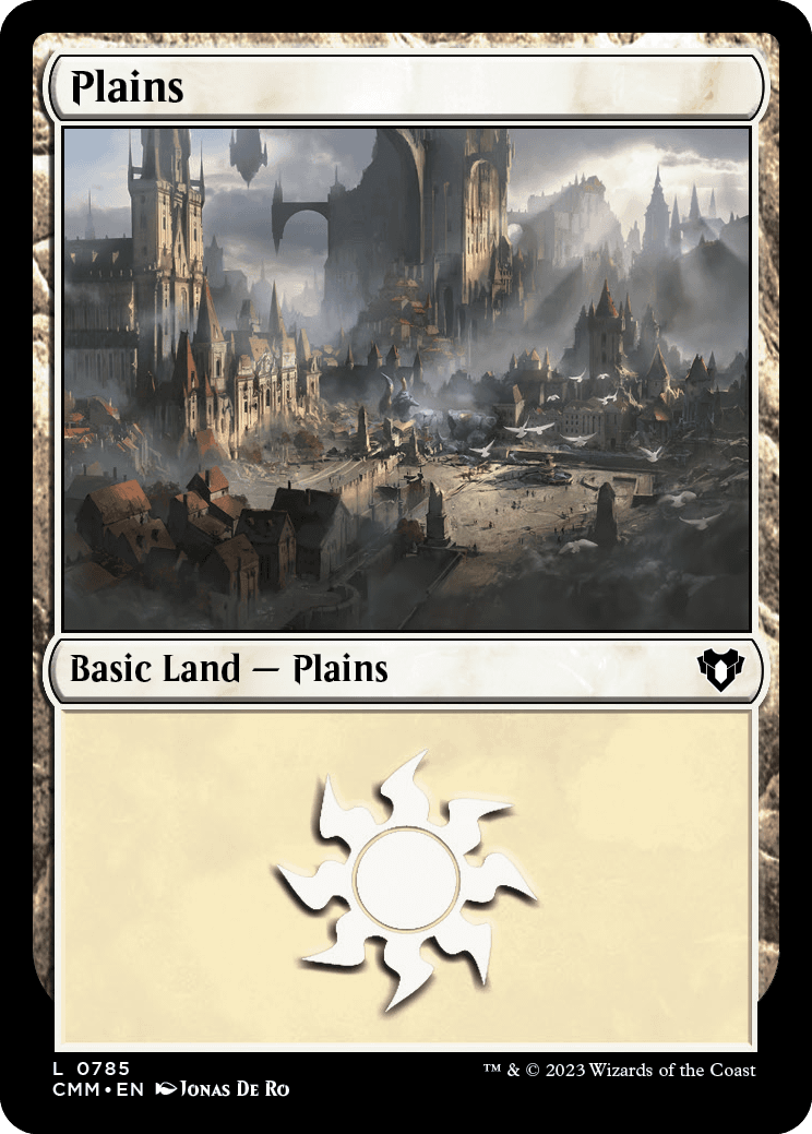 Planície / Plains - Magic: The Gathering - MoxLand