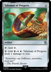 Talismã do Progresso / Talisman of Progress - Magic: The Gathering - MoxLand