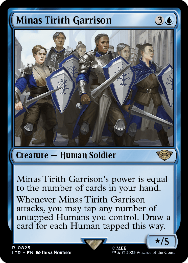 Minas Tirith Garrison - Magic: The Gathering - MoxLand