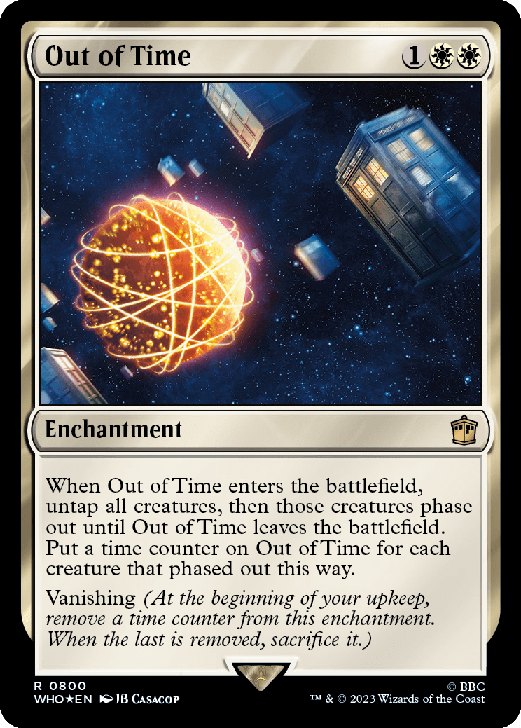 Fora do Tempo / Out of Time - Magic: The Gathering - MoxLand