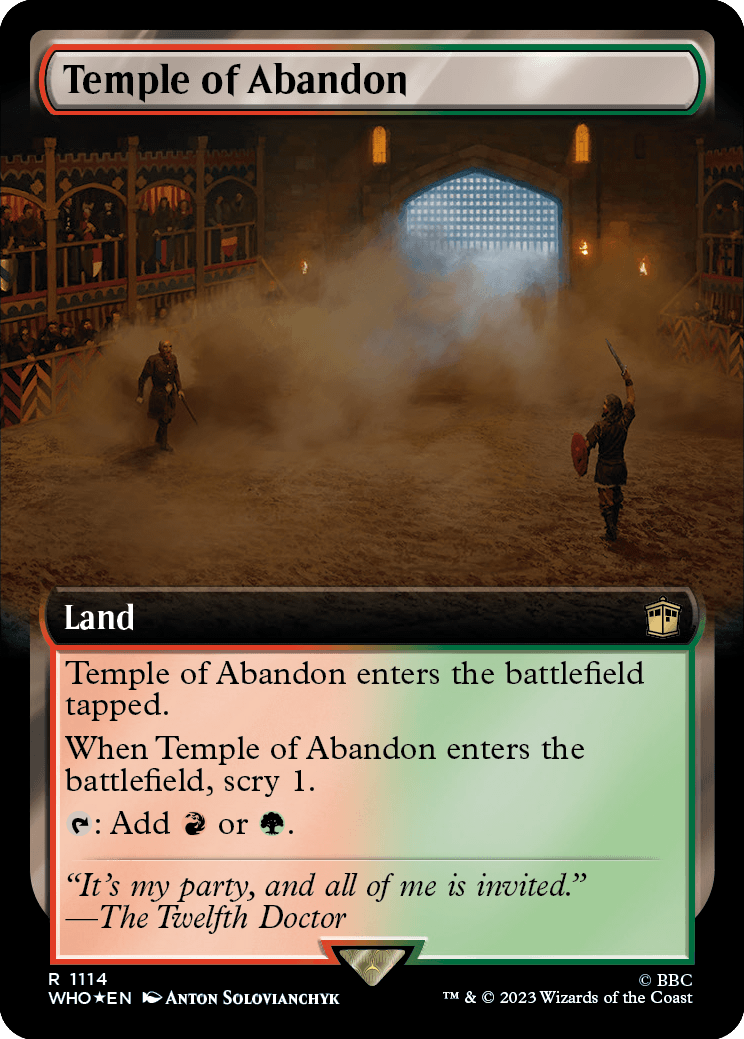 Templo do Abandono / Temple of Abandon - Magic: The Gathering - MoxLand