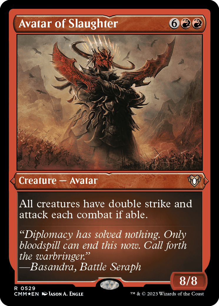 Avatar da Carnificina / Avatar of Slaughter - Magic: The Gathering - MoxLand