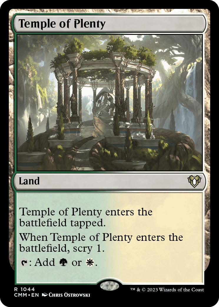 Templo da Fartura / Temple of Plenty - Magic: The Gathering - MoxLand