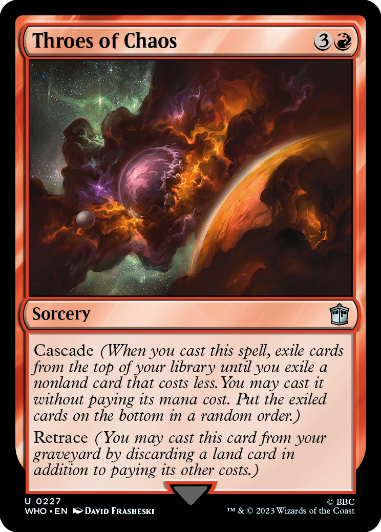 Aflição do Caos / Throes of Chaos - Magic: The Gathering - MoxLand