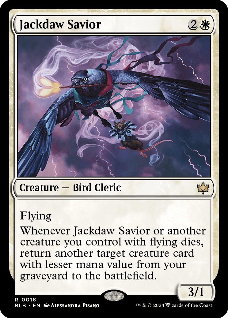 Gralha Salvadora / Jackdaw Savior - Magic: The Gathering - MoxLand