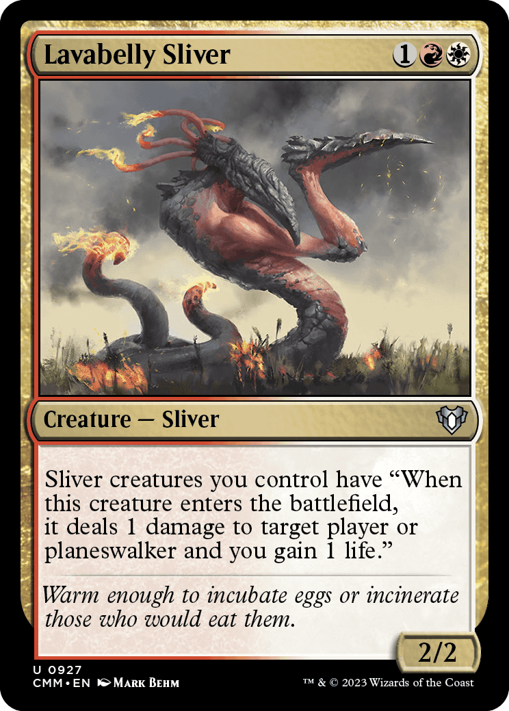 Fractius Ventrelávico / Lavabelly Sliver - Magic: The Gathering - MoxLand