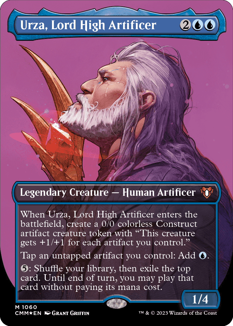 Urza, Grão-lorde Artífice / Urza, Lord High Artificer - Magic: The Gathering - MoxLand