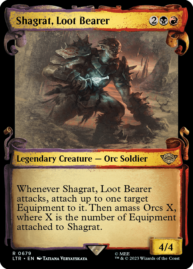 Shagrat, Carregador de Espólios / Shagrat, Loot Bearer - Magic: The Gathering - MoxLand