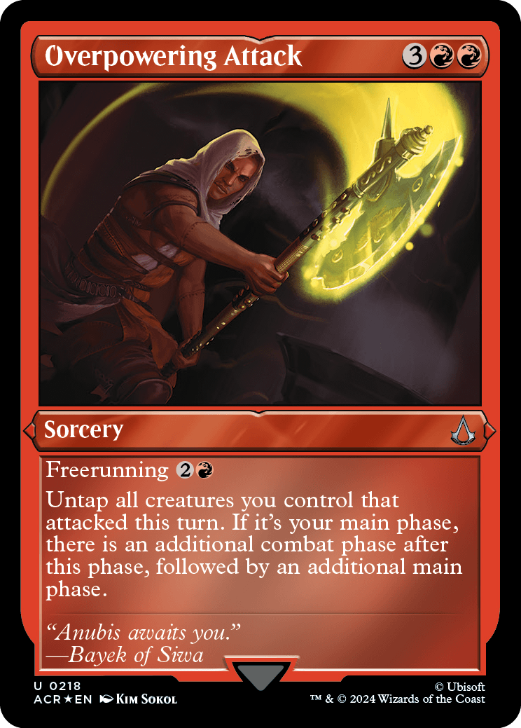 Overpowering Attack - Magic: The Gathering - MoxLand