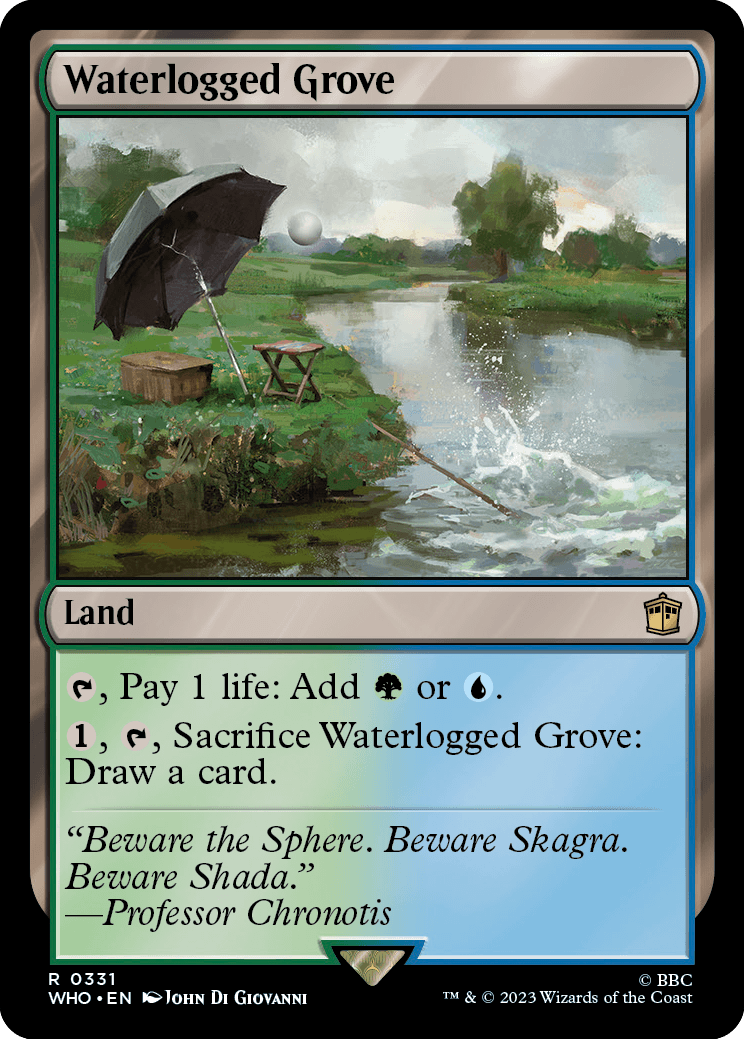 Bosque Encharcado / Waterlogged Grove - Magic: The Gathering - MoxLand