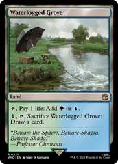 Bosque Encharcado / Waterlogged Grove - Magic: The Gathering - MoxLand