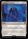 Ominous Cemetery - Magic: The Gathering - MoxLand