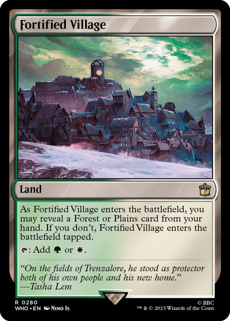 Aldeia Fortificada / Fortified Village - Magic: The Gathering - MoxLand
