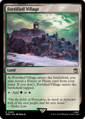 Aldeia Fortificada / Fortified Village - Magic: The Gathering - MoxLand
