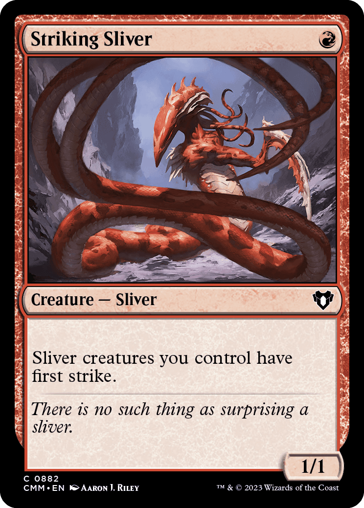 Fractius Golpeador / Striking Sliver - Magic: The Gathering - MoxLand