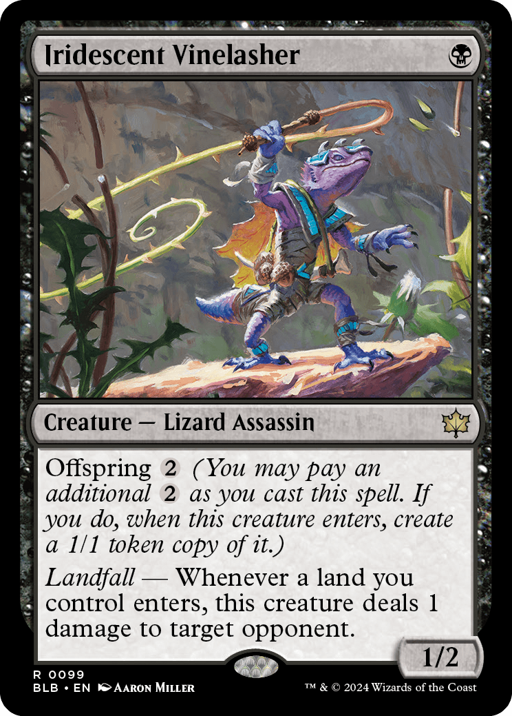 Chicoteador de Vinha Iridescente / Iridescent Vinelasher - Magic: The Gathering - MoxLand