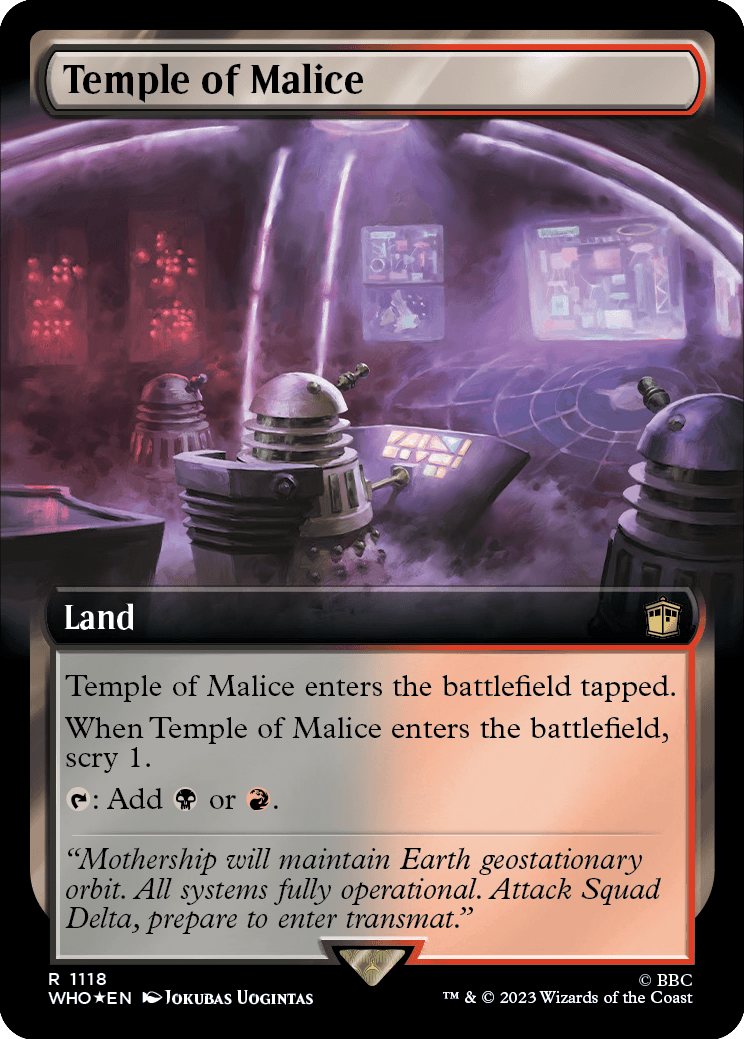 Templo da Maleficência / Temple of Malice - Magic: The Gathering - MoxLand