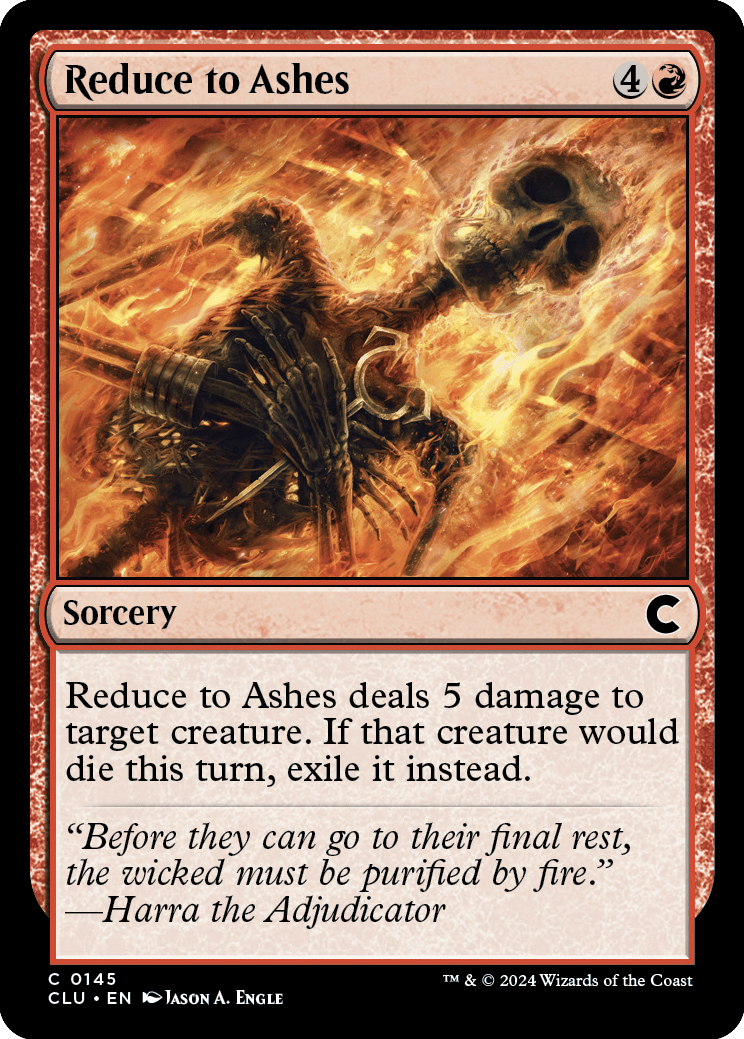 Reduzir a Cinzas / Reduce to Ashes - Magic: The Gathering - MoxLand