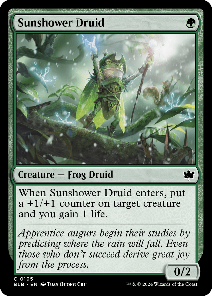 Druida do Banho Solar / Sunshower Druid - Magic: The Gathering - MoxLand