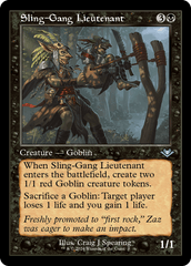 Tenente da Gangue Atiradeira / Sling-Gang Lieutenant - Magic: The Gathering - MoxLand