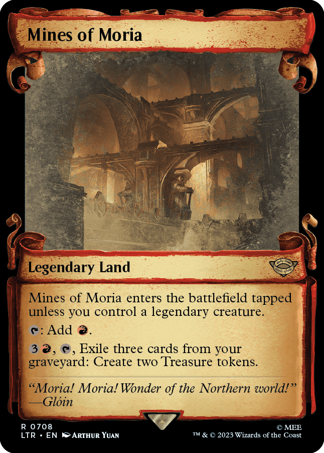 Minas de Moria / Mines of Moria - Magic: The Gathering - MoxLand