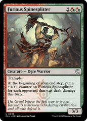 Furious Spinesplitter - Magic: The Gathering - MoxLand