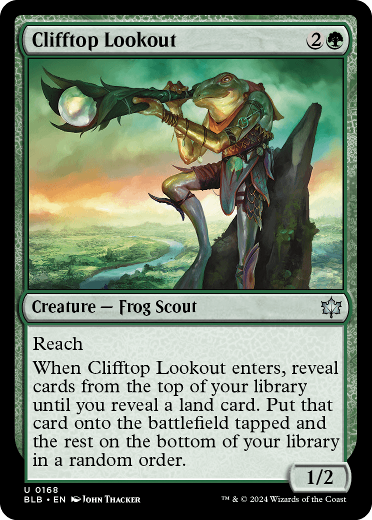 Atalaia da Falésia / Clifftop Lookout - Magic: The Gathering - MoxLand