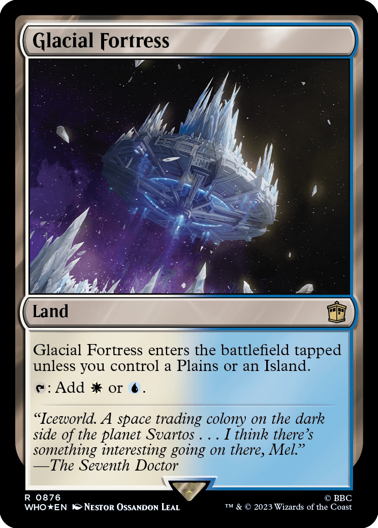 Fortaleza Glacial / Glacial Fortress - Magic: The Gathering - MoxLand