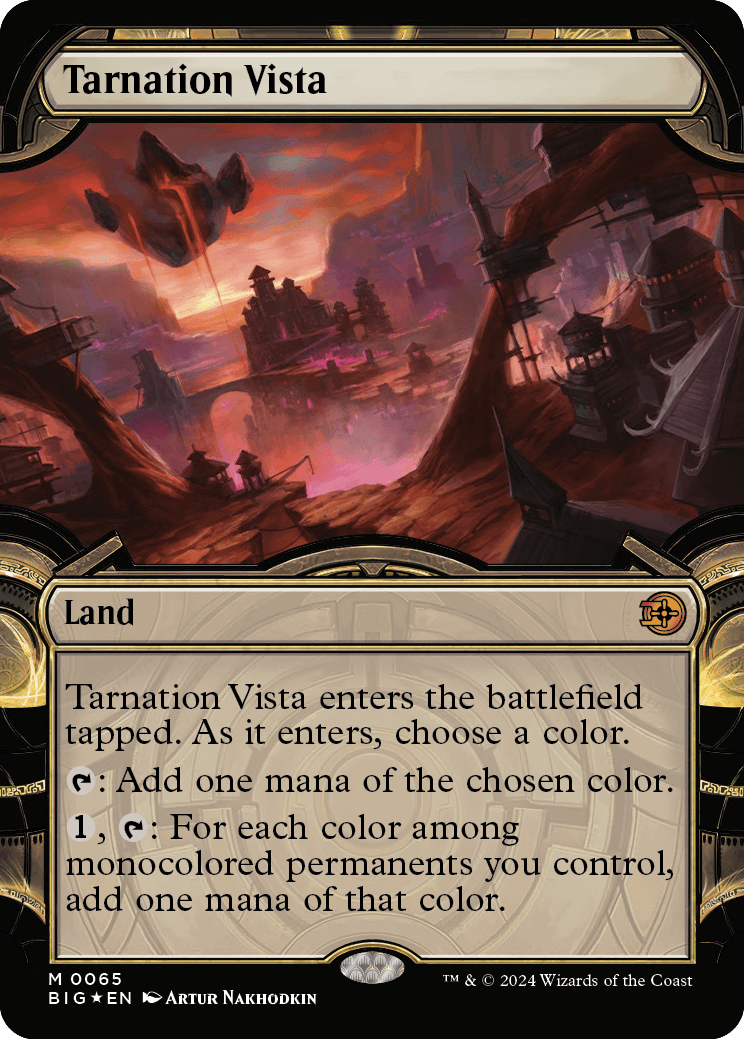 Vista de Danação / Tarnation Vista - Magic: The Gathering - MoxLand