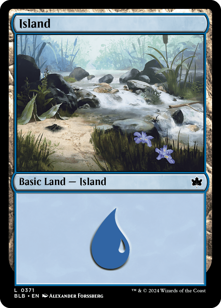 Ilha / Island - Magic: The Gathering - MoxLand
