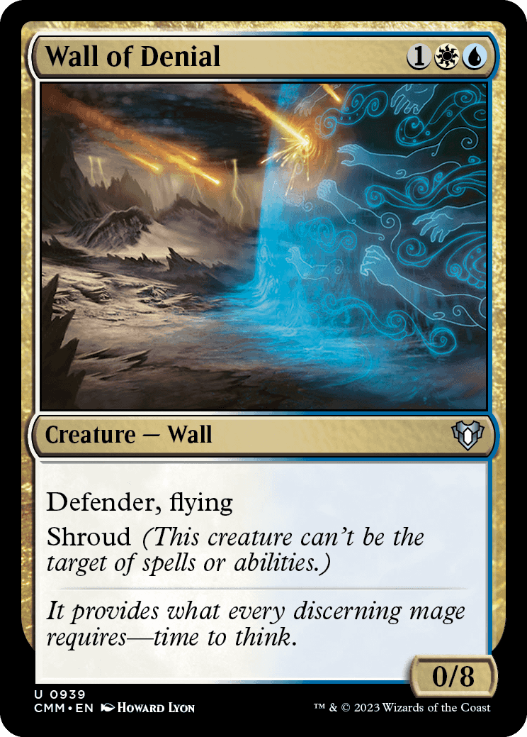 Barreira da Negação / Wall of Denial - Magic: The Gathering - MoxLand