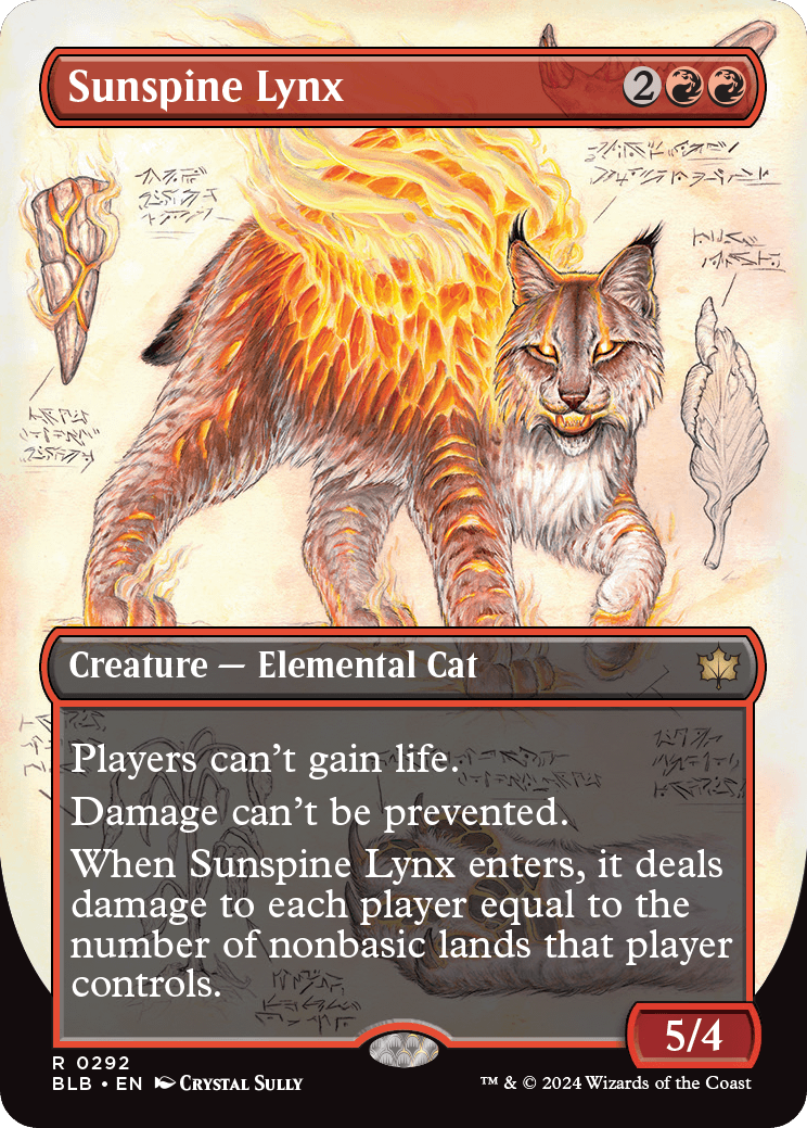 Lince Dorsolar / Sunspine Lynx - Magic: The Gathering - MoxLand