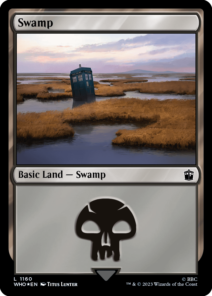 Pântano / Swamp - Magic: The Gathering - MoxLand
