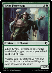 Mago da Força de Yeva / Yeva's Forcemage - Magic: The Gathering - MoxLand