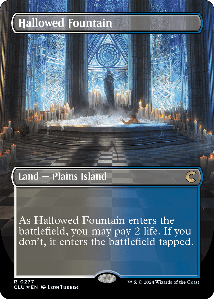 Fonte Santificada / Hallowed Fountain - Magic: The Gathering - MoxLand