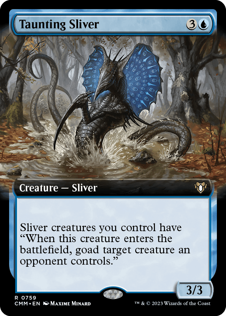 Taunting Sliver - Magic: The Gathering - MoxLand