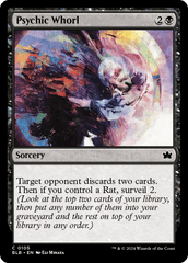 Redemoinho Psíquico / Psychic Whorl - Magic: The Gathering - MoxLand