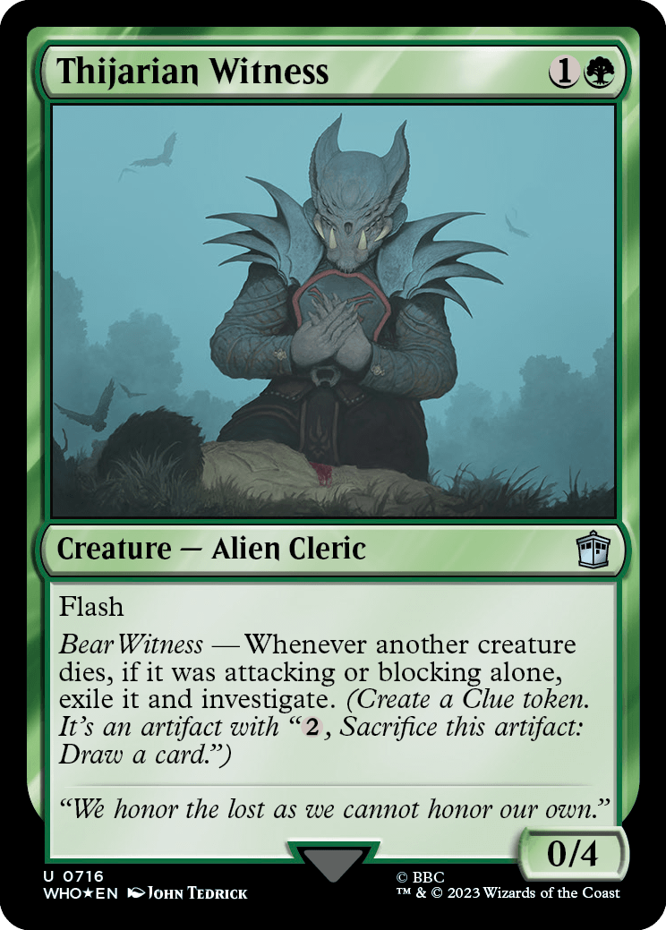Thijarian Witness - Magic: The Gathering - MoxLand