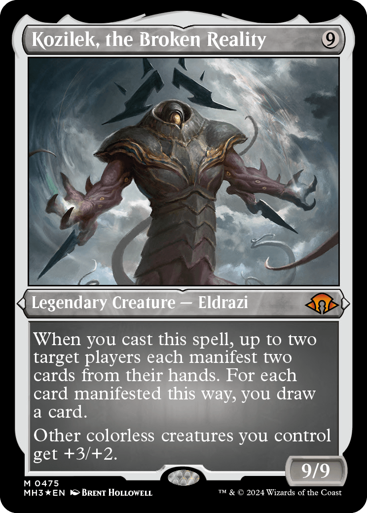 Kozilek, a Realidade Partida / Kozilek, the Broken Reality - Magic: The Gathering - MoxLand