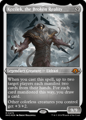 Kozilek, a Realidade Partida / Kozilek, the Broken Reality - Magic: The Gathering - MoxLand
