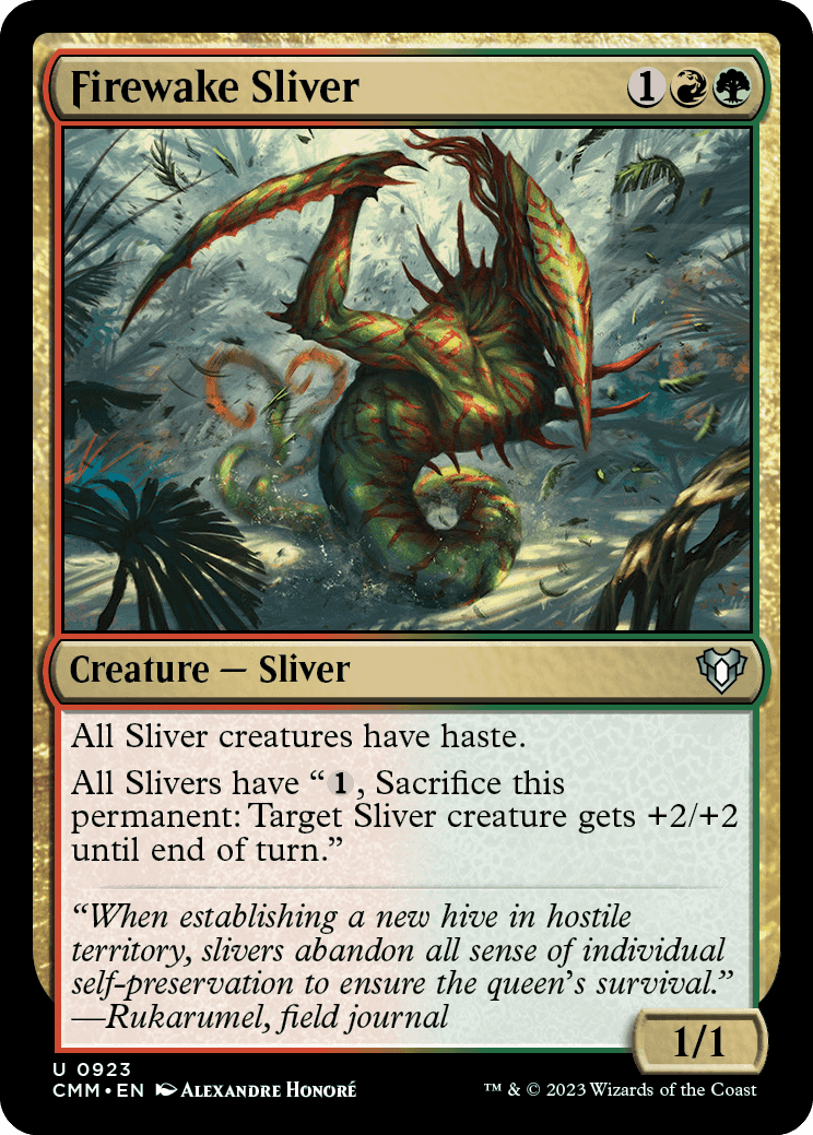 Fractius Trilha de Fogo / Firewake Sliver - Magic: The Gathering - MoxLand