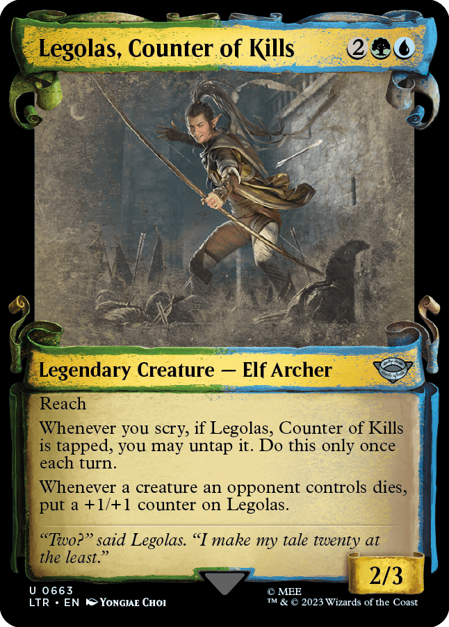 Legolas, Contador de Abates / Legolas, Counter of Kills - Magic: The Gathering - MoxLand