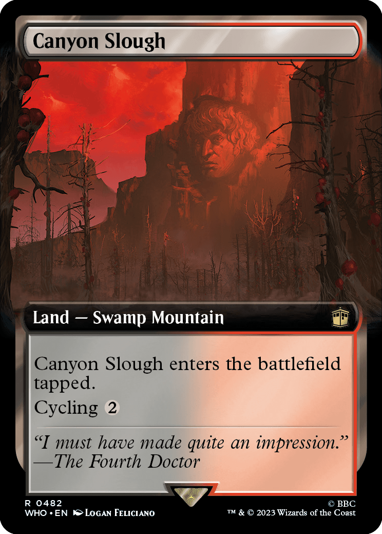 Lamaçal do Desfiladeiro / Canyon Slough - Magic: The Gathering - MoxLand