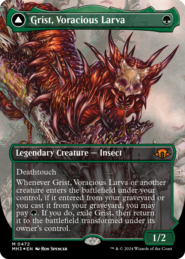 Grist, Larva Voraz / Grist, Voracious Larva - Magic: The Gathering - MoxLand