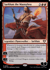 Sarkhan, Sem Mestre / Sarkhan the Masterless - Magic: The Gathering - MoxLand