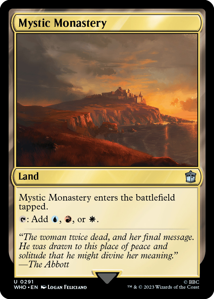 Monastério Místico / Mystic Monastery - Magic: The Gathering - MoxLand