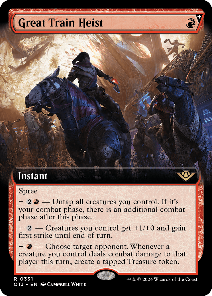 O Grande Assalto ao Trem / Great Train Heist - Magic: The Gathering - MoxLand