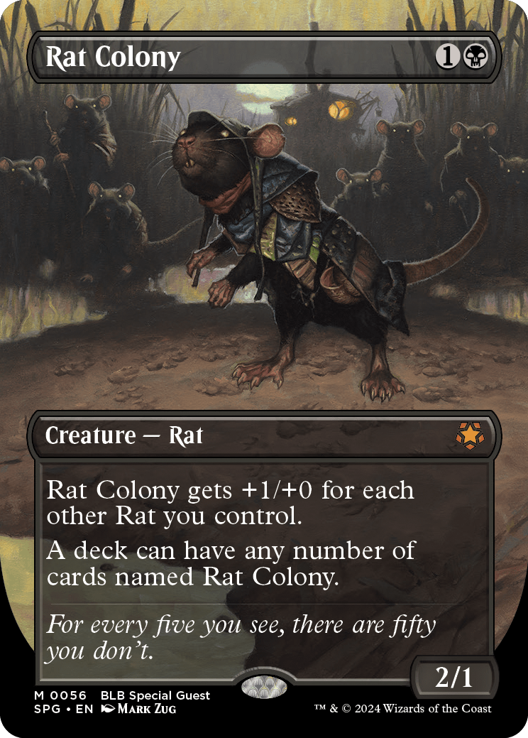 Colônia de Ratos / Rat Colony - Magic: The Gathering - MoxLand