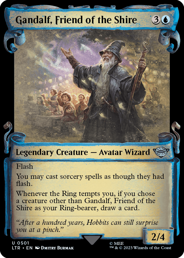 Gandalf, Amigo do Condado / Gandalf, Friend of the Shire - Magic: The Gathering - MoxLand