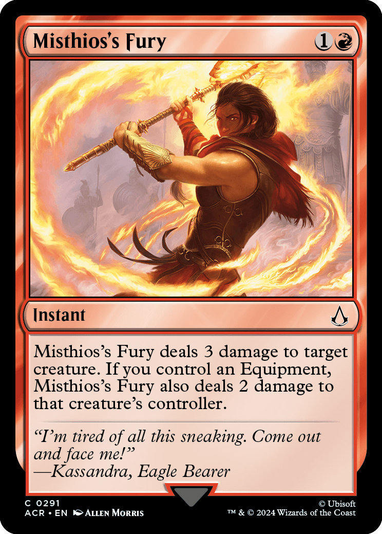 Misthios's Fury - Magic: The Gathering - MoxLand